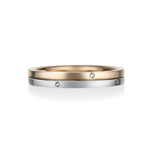 結婚指輪(ダイヤモンド) ハーモニー ~ふたりで力を合わせて~ DM-131/Ladies